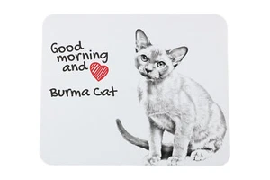 Tapis De Souris Chat Birman Avec Art De Chat-Chien - Photo 1/7