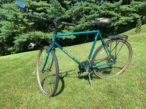 Raleigh 26" hybrid bike, excellent condition includes kickstand, mirror and rack - Picture 1 of 1