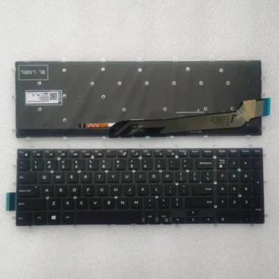 Laptop New FOR Dell Inspiron 15-5570 15-5575 15-5770 15-5775 US Backlit Keyboard - Image 1 of 4
