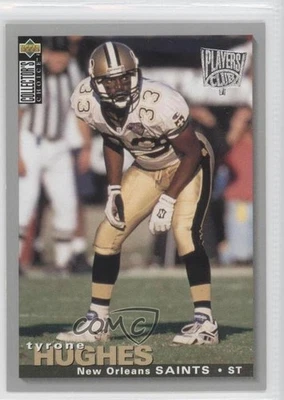 1995 Upper Deck Collector's Choice Players Club Tyrone Hughes #159 - Image 1 of 2