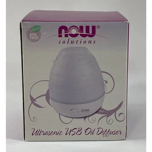 Now Solutions Difusor de Aceite de Aromaterapia USB Ultrasónico Portátil Libre de Calor NUEVO - Imagen 1 de 5