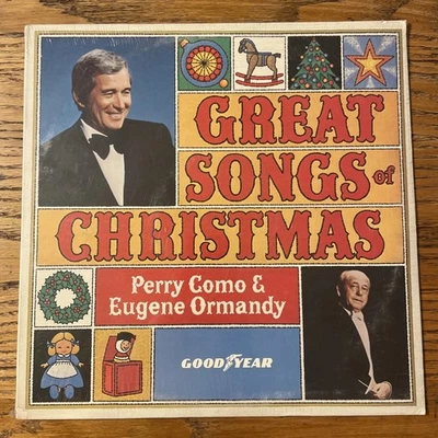 Perry Como & Eugene Ormandy Great Songs Of Christmas LP RCA Goodyear SEALED!!!! - Image 1 of 2