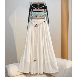 Luxury High Waist Skirt Vintage Long Skirt Trendy Boho Women's Skirt for Women - Picture 1 of 10