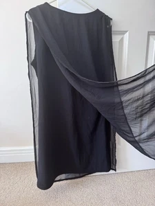 New Girls Black Party Dress Age - 12-14 - Picture 1 of 3