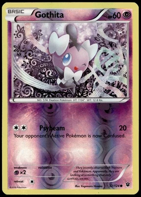 Gothita Common XY - Fates Collide 32/124 LP - Image 1 of 2