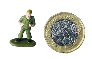 Toy Car Micro Machines Military Army Man Toy Soldier Vintage ra - Picture 1 of 4