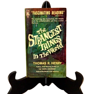 The Strangest Things In The World By Thomas R. Henry 1958 Ace Books Paperback - Picture 1 of 3