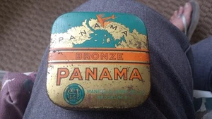 Vintage Tin "Panama Bronze" Typewriter Ribbon 1940's - Picture 1 of 3