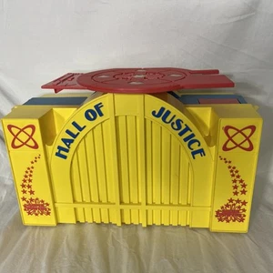 Kenner Super Powers Hall of Justice 1985 juego vintage casi completo - Imagen 1 de 24