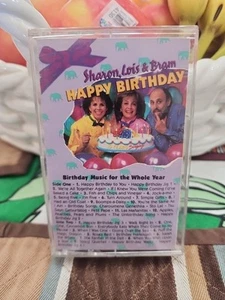 Sharon, Lois & Bram Happy Birthday Cassette Tape - Bild 1 von 2