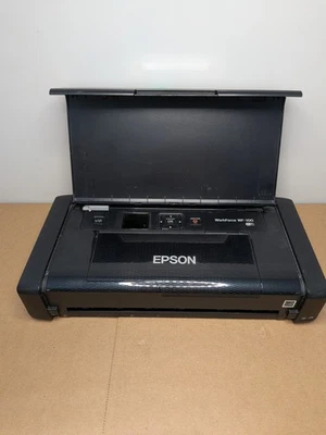 Epson Workforce WF-100 Portable Wireless Inkjet Printer Model B581A No A/C Power - Image 1 of 3