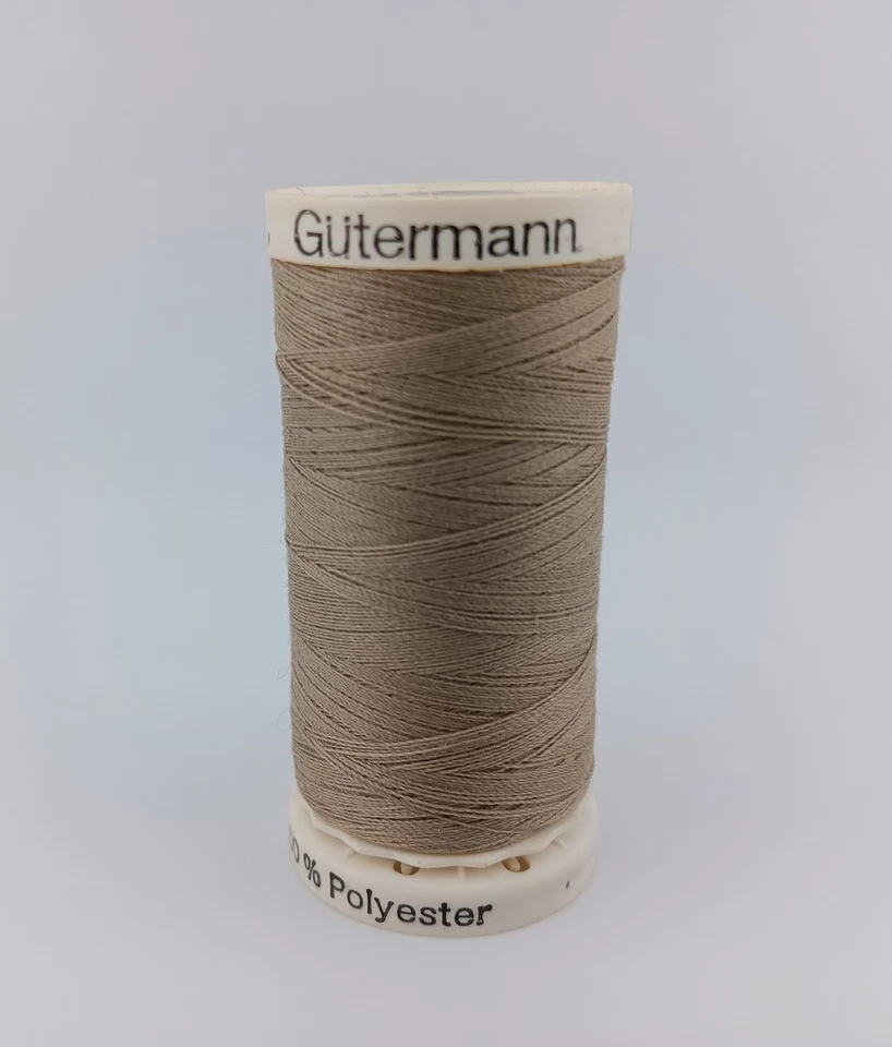 Gutermann 100% Polyester Thread Color Beige Spool 274 Yards Col.509 - Image 1 of 2