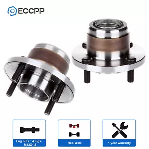 2Pcs Wheel Hub Bearings Rear For 2001-2009 Ford Focus w/ Rear Disc Brake Non-ABS - Picture 1 of 7