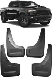 Genuine Full Set Splash Guards Mud Flaps Fender For 2021-2025 Ram 1500 TRX RHO - Picture 1 of 10