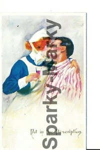 WWI RED CROSS PROPAGANDA Not in the Prescription Vintage Postcard F06 - Picture 1 of 2