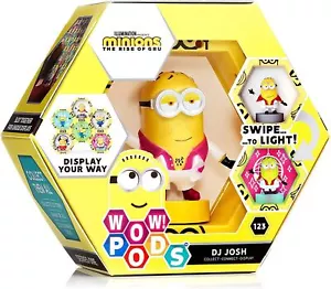 WOW Pods Minions DJ Josh Rise of Gru Connect Light-Up Despicable Me WOW! Stuff - Picture 1 of 7