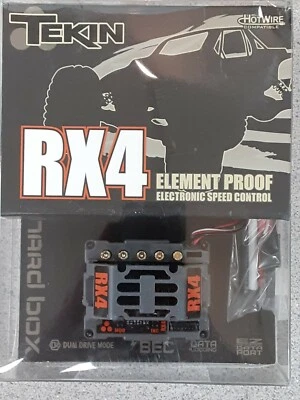 Tekin RX4 Hardbox Waterproof Sensored/Sensorless D2 Crawler ESC TT2000 Brand New - Image 1 of 2