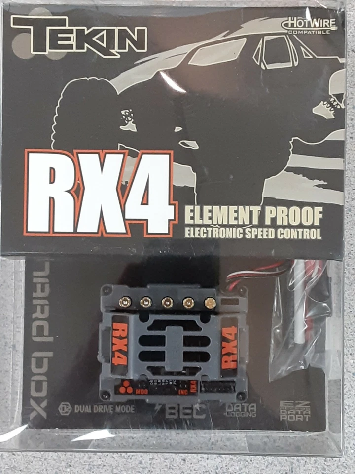 Tekin RX4 Hardbox Waterproof Sensored/Sensorless D2 Crawler ESC TT2000 Brand New - Image 1 of 2
