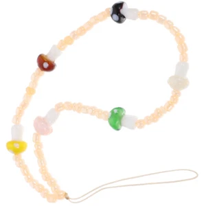 Set of 3 Phone Strap Beads Chain Lanyards for Around The Neck - Zdjęcie 1 z 12