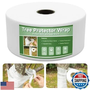 Bhyhok 4" x 394 FT Tree Protector Wraps Non-Woven Tree Trunk Bandage Wrap Ant - Picture 1 of 5