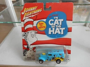 Johnny Lightning Dr. Seuss The Cat in The Hat 1933 Willys in Blue on Blister - Foto 1 di 2