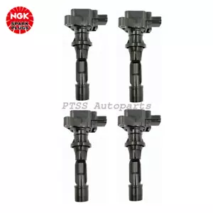 LF2L-18-100A 4 pcs OEM NGK Ignition Coil For Mazda 3 5 2.3L 2.5L 2008 2015 U5175 - Picture 1 of 6