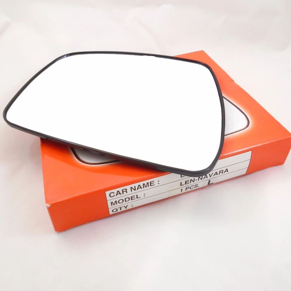 FOR N/S PICKUP NAVARA D40 FRONTIER SIDE VIEW DOOR MIRROR GLASS LENS "LEFT" 05-14 Foto 1 de 3