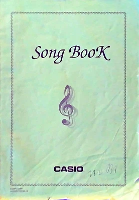 Original Casio Song Music Book for the LK-200 Keyboard, 96 Songs 124 Pages. - Image 1 of 2