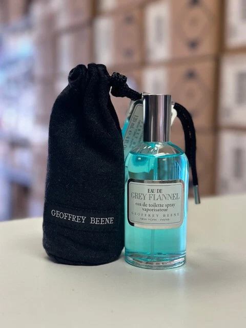 * EAU DE FRANELA GRIS * Geoffrey Benne 4.0 OZ edt Colonia Hombres * BOLSA NUEVA * Foto 1 de 1