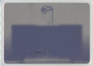 2015 Leaf ITG Stickwork Game-Used Stick Printing Plate Black 1/1 Stan Mikita a2v