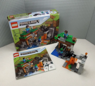 LEGO - 21166 - The 'Abandoned' Mine - 100% Complete - Minecraft - Ships Fast! - Image 1 of 4