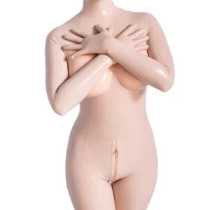 Latex Catsuit Exotic Body Full Cover mit Kapuze für Damen eng anliegend - Bild 1 von 8