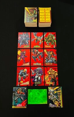 1993 MARVEL UNIVERSE SERIES 4 BASE / RED INSERT / PROMOS SINGLES SETS YOU CHOOSE - Image 1 of 2