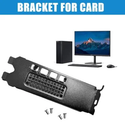 Full Height Bracket For PNY Nvidia Q uadro Rtx A2000 Graphics 6GB Card Y4I6.AU - Image 1 of 4