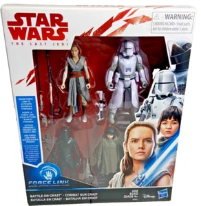 Disney Star Wars The Last Jedi Battle on Crait paquete de 4 figuras de 3,75" - Imagen 1 de 12