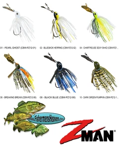 Z-MAN Chatterbait Project Z Weedless 1/2oz (CBW-PZ12) Any 6 Colors Swim Jig - Picture 1 of 13
