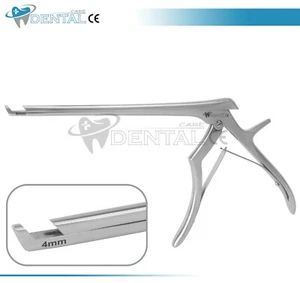 Kerrison Rongeur 4mm bite 45 degree UP 180 mm Veterinary orthopedics instrument - Foto 1 di 3