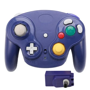 Wireless NGC Controller With Adapter Gamepad Compatible With Nintendo GameCube - Picture 1 of 10