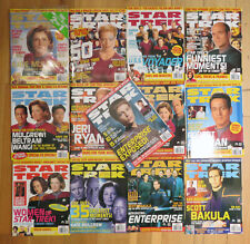 Vintage STAR TREK Magazine: Complete Full Year 2001 (13 Issues) #74 - #86