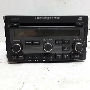 06 07 08 Honda Pilot EX-L AM FM XM 6 disc CD radio receiver 39100-S9V-A600 1TV6 - Foto 1 di 4