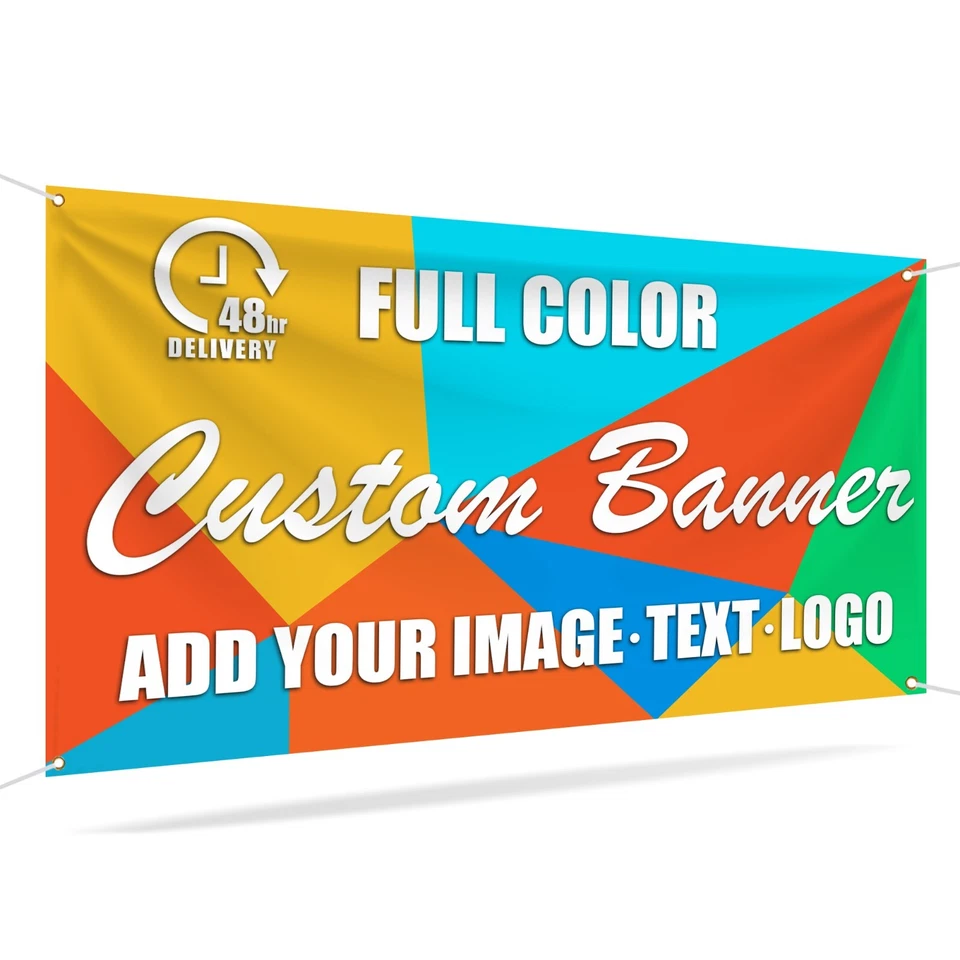 Custom Vinyl Banner and Sign, DIY Custom poster for Business Indoor Outdoor - Image 1 of 4