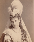 PHOTO CDV MISS NEILSON ACTRICE STEREOSCOPIC PHOTOGRAPHIC Cie LONDON Ca 1865