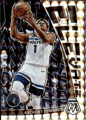 2022-23 Panini Mosaic - Elevate Anthony Edwards #5 - Image 1 of 2