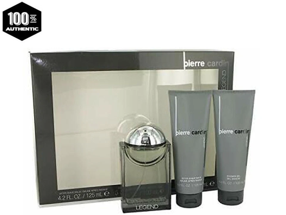 PIERRE CARDIN LEGEND 3 pc Gift Set for Men-3.4 oz EDC Sp+4.2 oz S/G+ASB - Image 1 of 2