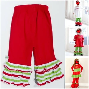 baby girl's LOLLY WOLLY DOODLE cute ruffle holiday anthropologie leggings nwt 2t - Picture 1 of 9