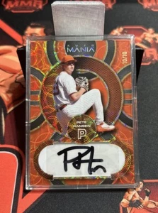 2023 - Wild Card Auto Mania - Pete Hanson 10/10 Auto - Pitcher - Picture 1 of 2