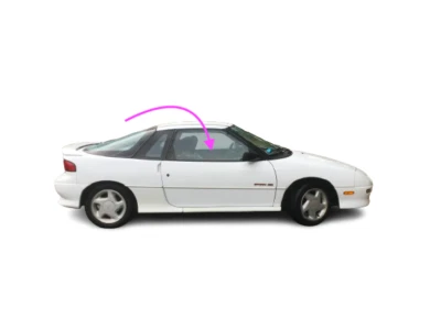 Ajuste 1990-1993 Geo Storm 2 puertas cupé lado pasajero puerta delantera derecha ventana vidrio Foto 1 de 4