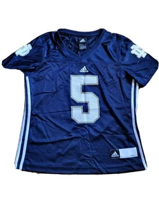 Damen Adidas Notre Dame Fighting Irish Fußball Trikot T-Shirt Large schön #5 - Bild 1 von 5