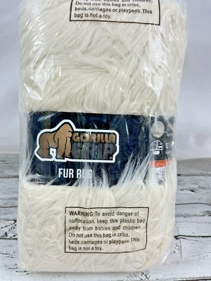 2ft x 4Ft Soft Ivory Fluffy Faux Fur Rug for Room Decor - Image 1 of 4