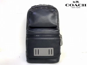 Bolso de hombro Coach Signature de cuero mezcla rider bandolera - Imagen 1 de 10